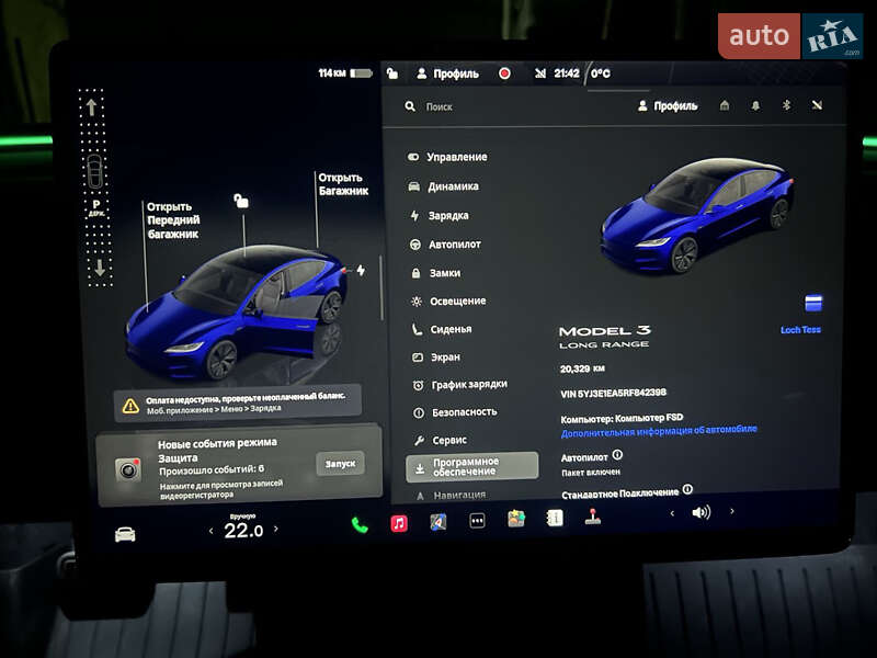 Седан Tesla Model 3 2024 в Житомире фото 9 Седан Tesla Model 3 2024 в Житомире