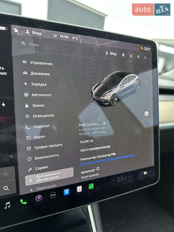 Седан Tesla Model 3 2019 в Киеве фото 23 Седан Tesla Model 3 2019 в Киеве