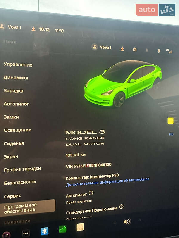 Седан Tesla Model 3 2022 в Киеве
