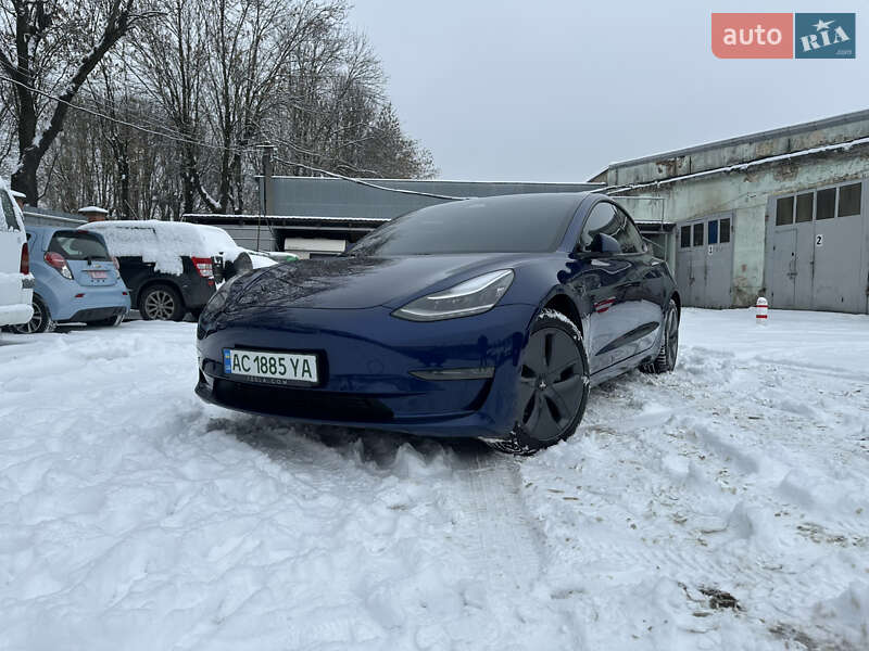 2020 Tesla Model-3, VIN 5YJ3E7EB1LF759988:plate — фото 1 (autoria)