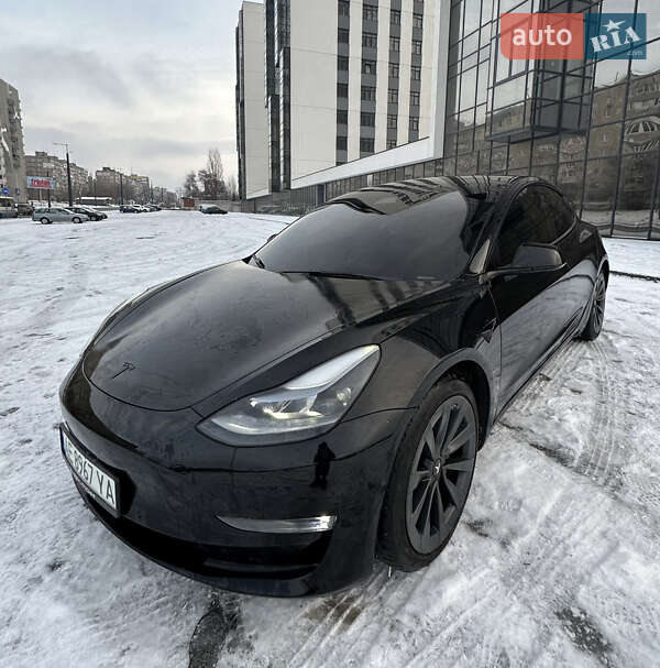 2022 Tesla Model 3, VIN 5YJ3E1EB7NF191634:plate — фото 1 (autoria)