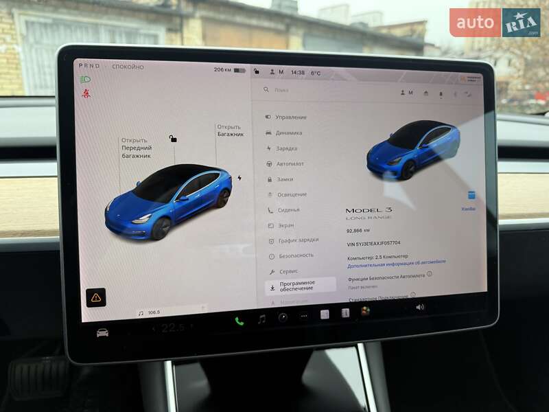 Седан Tesla Model 3 2018 в Киеве
