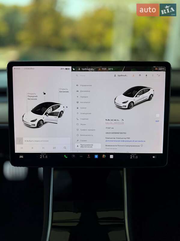 Седан Tesla Model 3 2019 в Днепре
