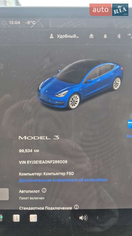 Седан Tesla Model 3 2022 в Днепре