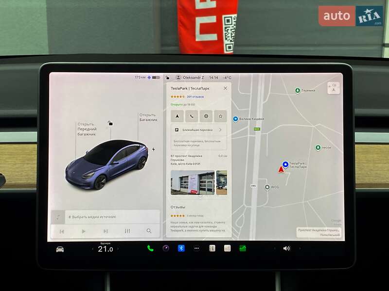 Седан Tesla Model 3 2019 в Киеве