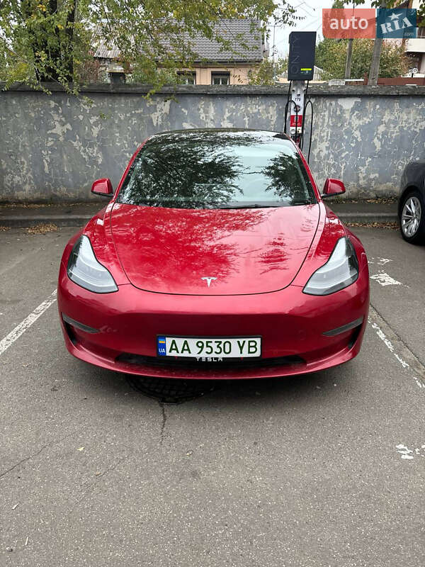 2022 Tesla Model 3, VIN 5YJ3E1EB5NF201433:plate — фото 1 (autoria)