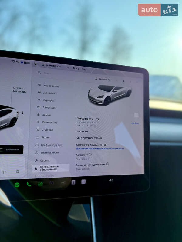 Седан Tesla Model 3 2019 в Вінниці фото 25 Седан Tesla Model 3 2019 в Вінниці