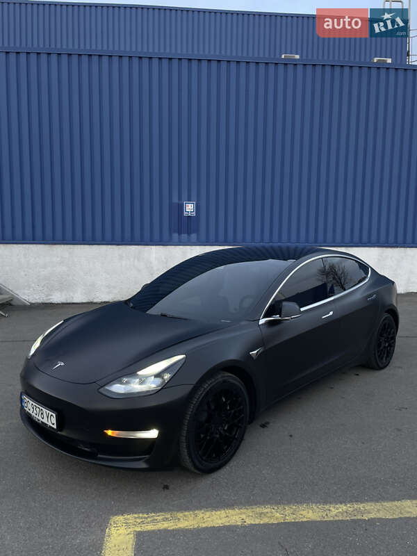 2020 Tesla Model 3, VIN 5YJ3E1EB8LF712583:plate — фото 1 (autoria)