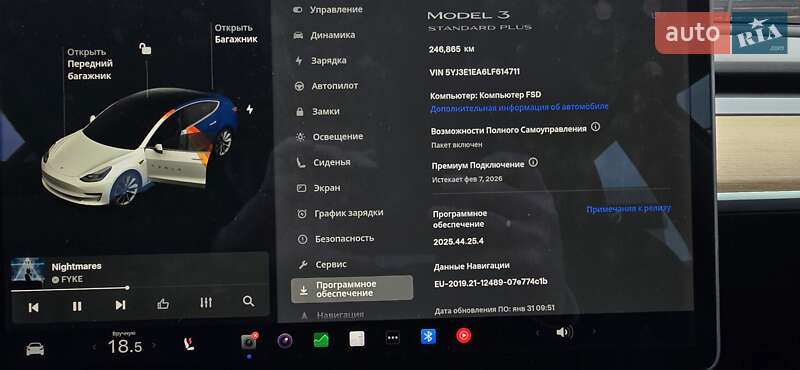 Седан Tesla Model 3 2019 в Мукачевому