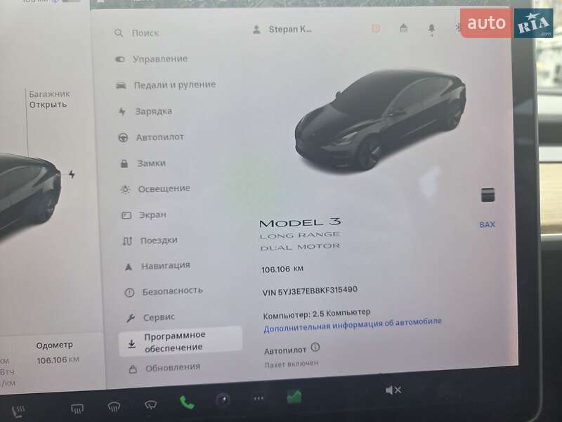 Седан Tesla Model 3 2019 в Львові