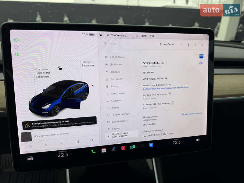 Седан Tesla Model 3 2018 в Івано-Франківську