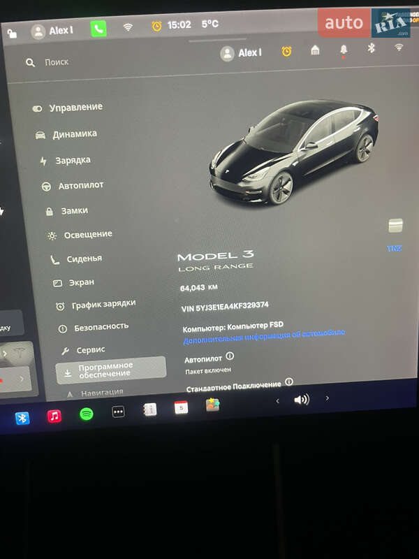 Седан Tesla Model 3 2019 в Запоріжжі