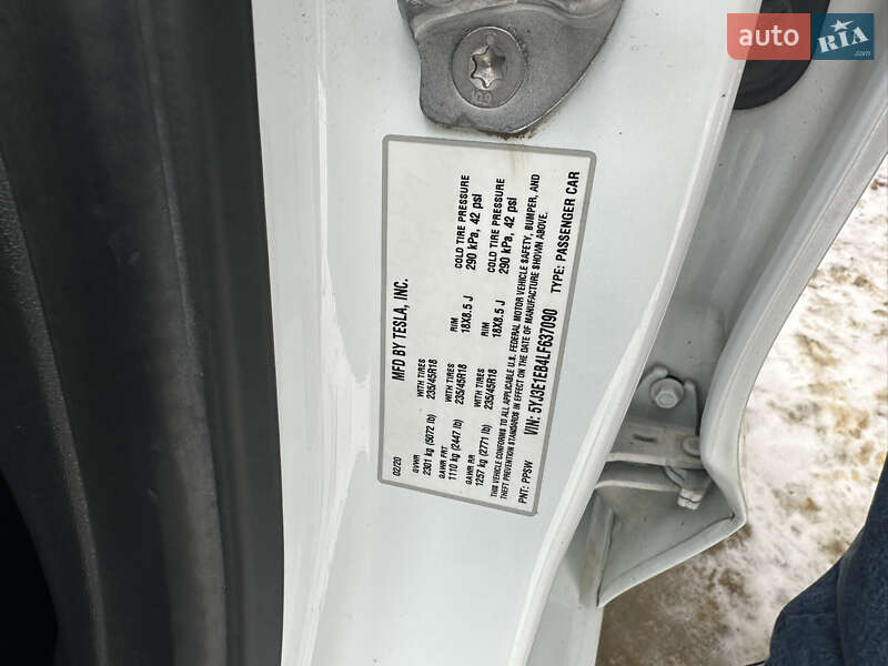 Седан Tesla Model 3 2020 в Харькове фото 12 Седан Tesla Model 3 2020 в Харькове