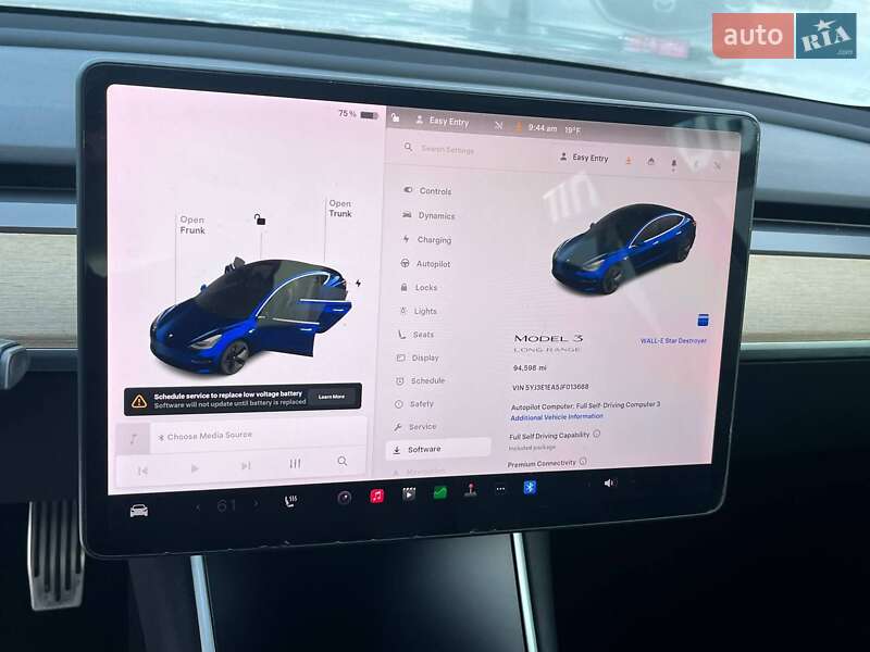 Седан Tesla Model 3 2018 в Луцке фото 12 Седан Tesla Model 3 2018 в Луцке