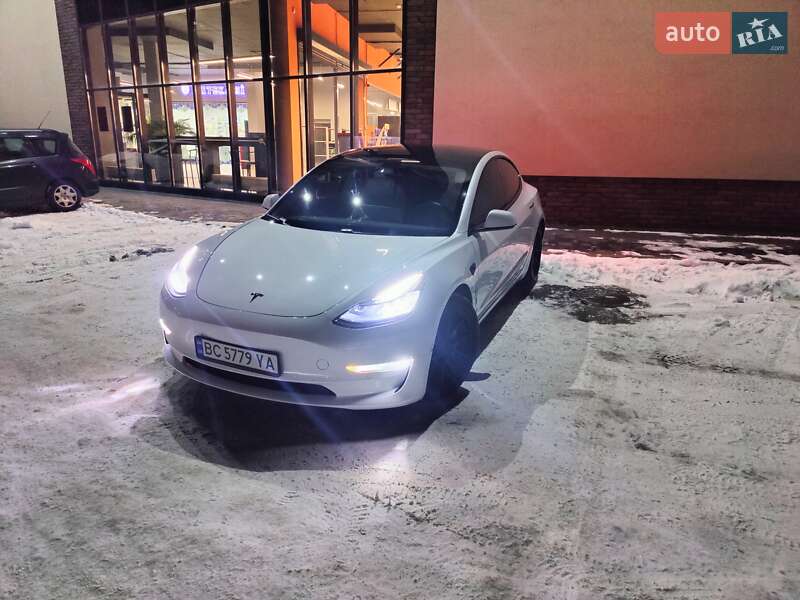 2021 Tesla Model-3, VIN 5YJ3E1EA8MF057835:plate — фото 1 (autoria)