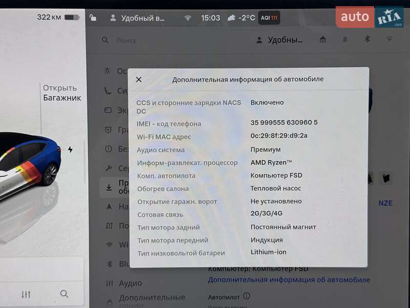 Седан Tesla Model 3 2024 в Стрые