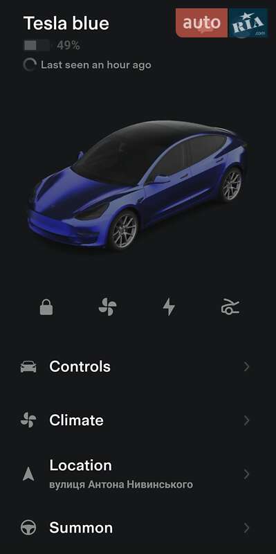 Седан Tesla Model 3 2022 в Ровно