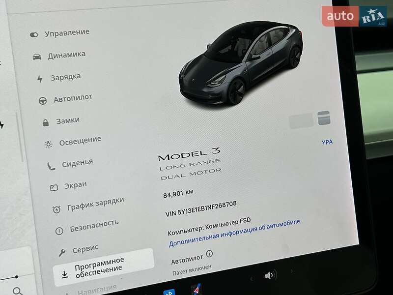 Седан Tesla Model 3 2022 в Одесі фото 21 Седан Tesla Model 3 2022 в Одесі