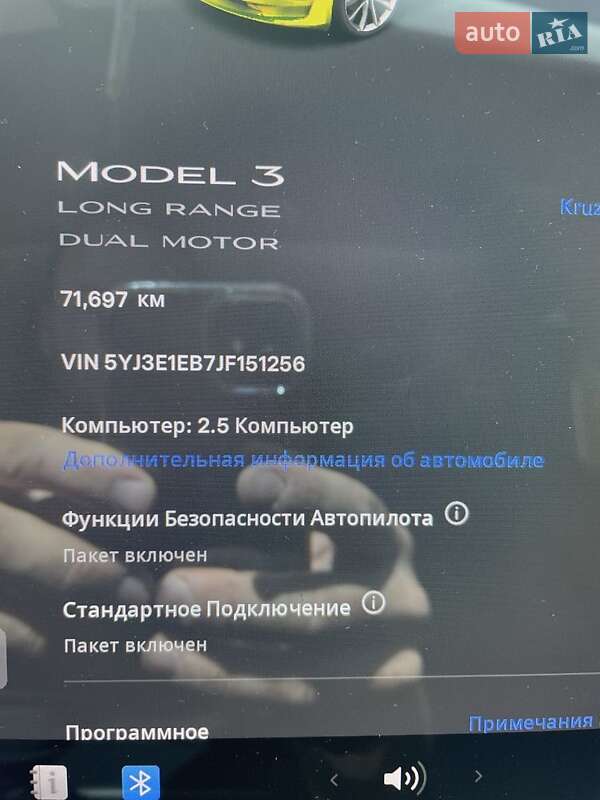 Седан Tesla Model 3 2018 в Одесі