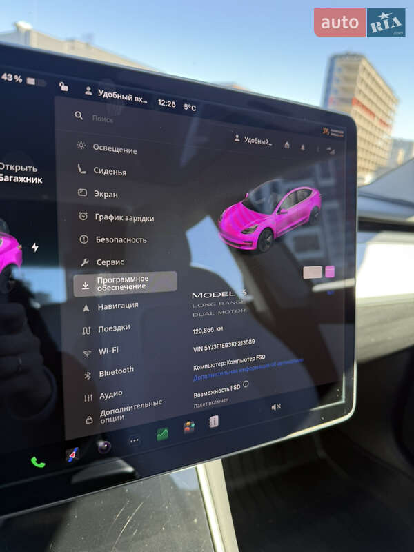 Седан Tesla Model 3 2019 в Киеве