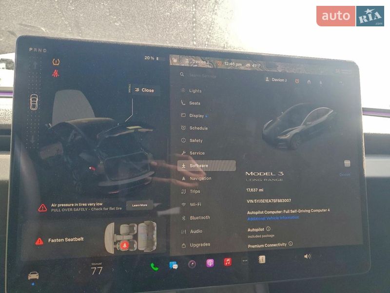 Седан Tesla Model 3 2025 в Одессе