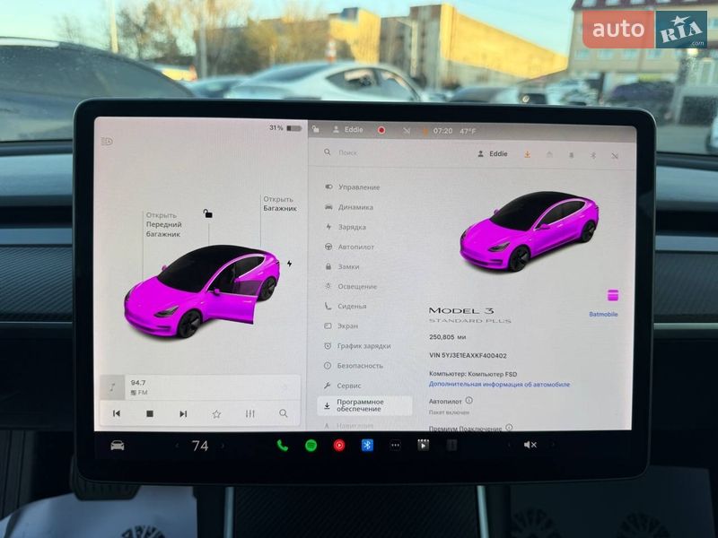 Седан Tesla Model 3 2019 в Луцьку