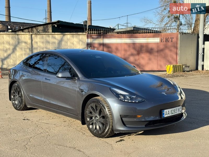 2022 Tesla Model 3, VIN 5YJ3E1EB0NF184203:plate — фото 1 (autoria)