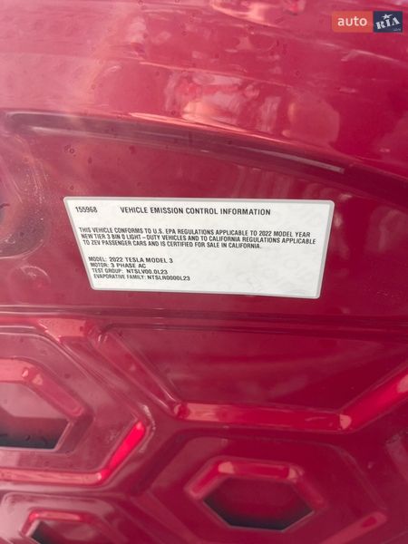 Седан Tesla Model 3 2022 в Виннице фото 39 Седан Tesla Model 3 2022 в Виннице