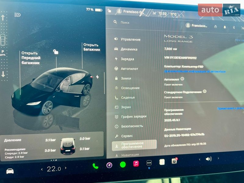 Седан Tesla Model 3 2024 в Києві