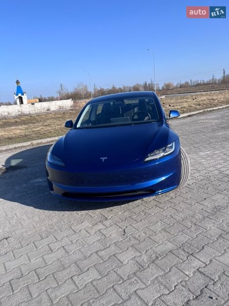 2024 Tesla Model 3, VIN 5YJ3E1EBXRF794244:plate — фото 1 (autoria)