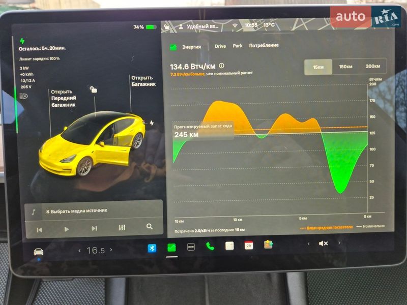 Седан Tesla Model 3 2021 в Виннице