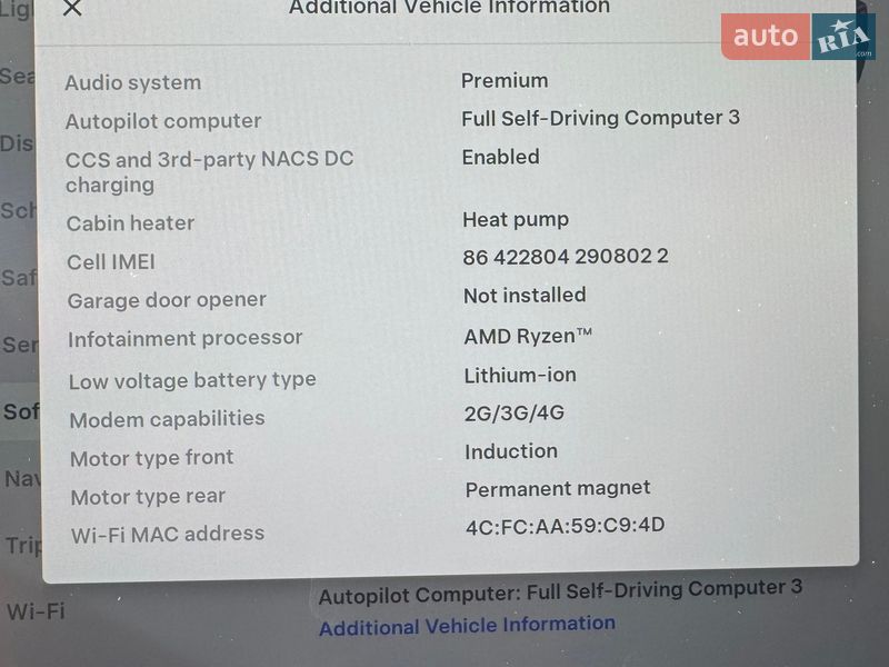 Седан Tesla Model 3 2022 в Киеве