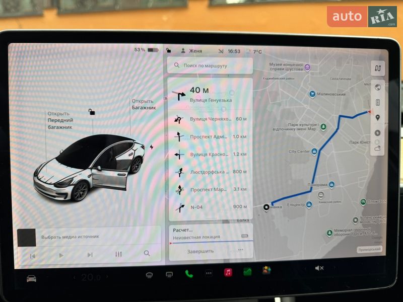 Седан Tesla Model 3 2020 в Одессе