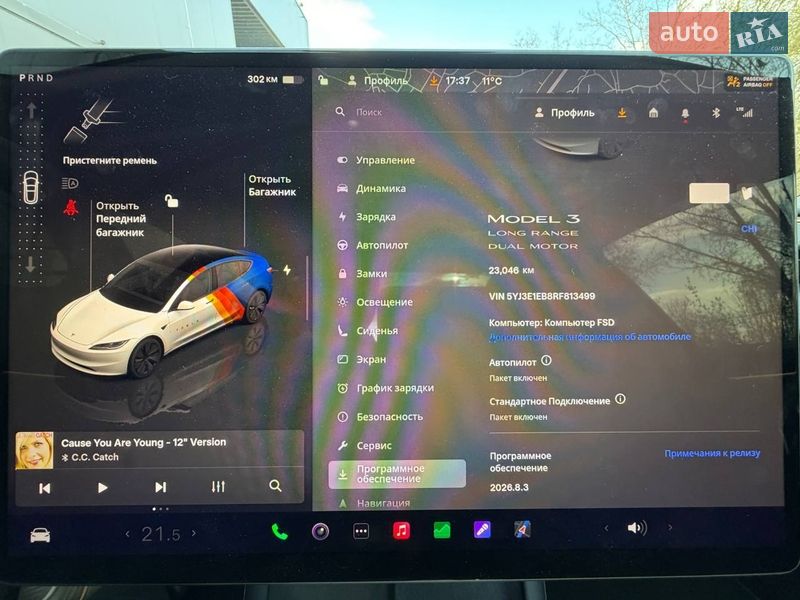 Седан Tesla Model 3 2024 в Киеве