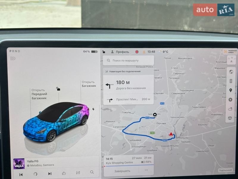 Седан Tesla Model 3 2023 в Полтаве фото 13 Седан Tesla Model 3 2023 в Полтаве