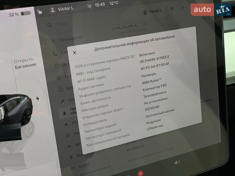 Седан Tesla Model 3 2022 в Одесі