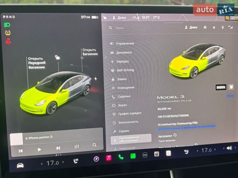 Седан Tesla Model 3 2020 в Одессе
