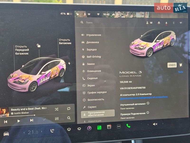 Седан Tesla Model 3 2018 в Одессе