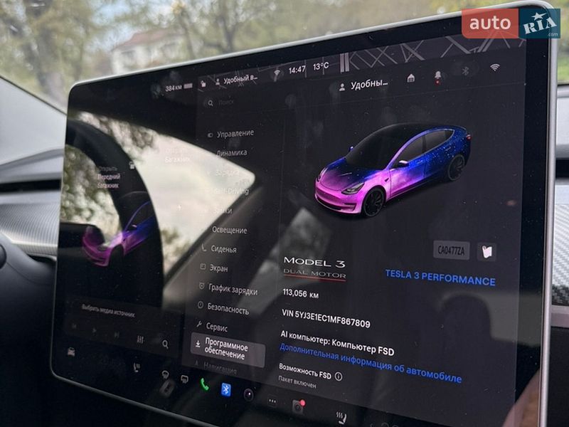 Седан Tesla Model 3 2021 в Києві