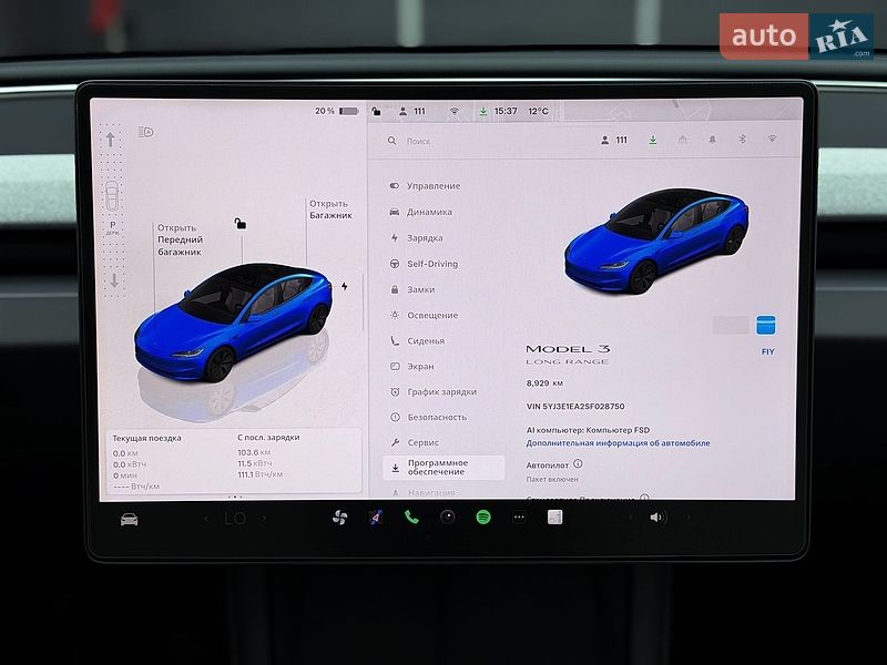 Седан Tesla Model 3 2025 в Києві