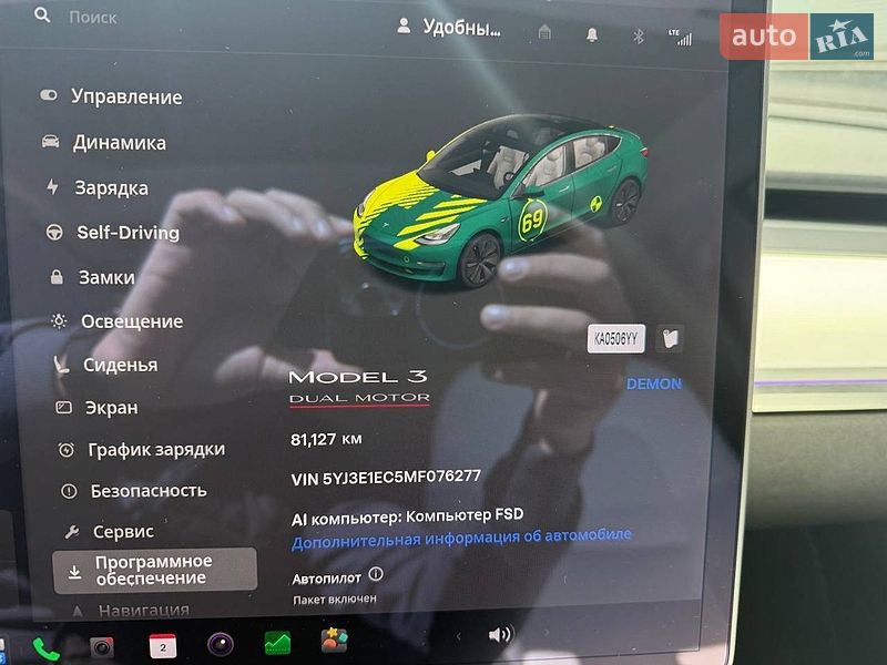 Седан Tesla Model 3 2021 в Киеве
