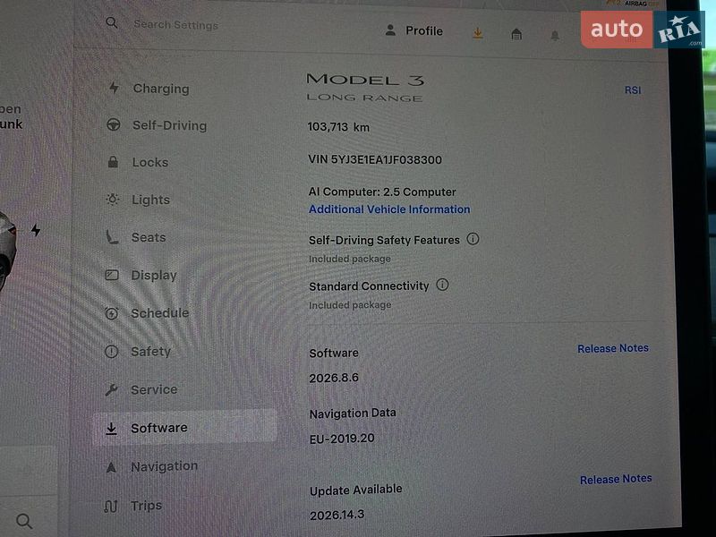 Седан Tesla Model 3 2018 в Києві