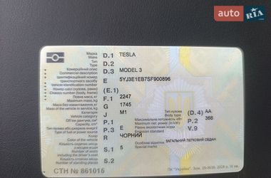 Седан Tesla Model 3 2024 в Звягеле