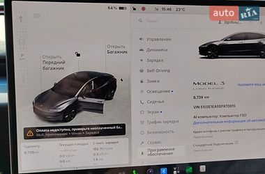 Седан Tesla Model 3 2025 в Полтаві