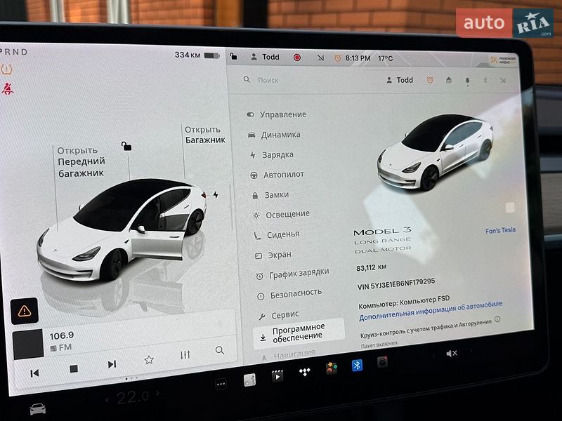 Седан Tesla Model 3 2022 в Луцке