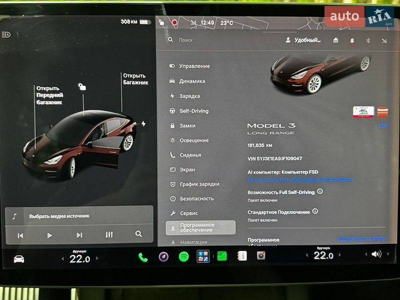 Седан Tesla Model 3 2018 в Луцьку