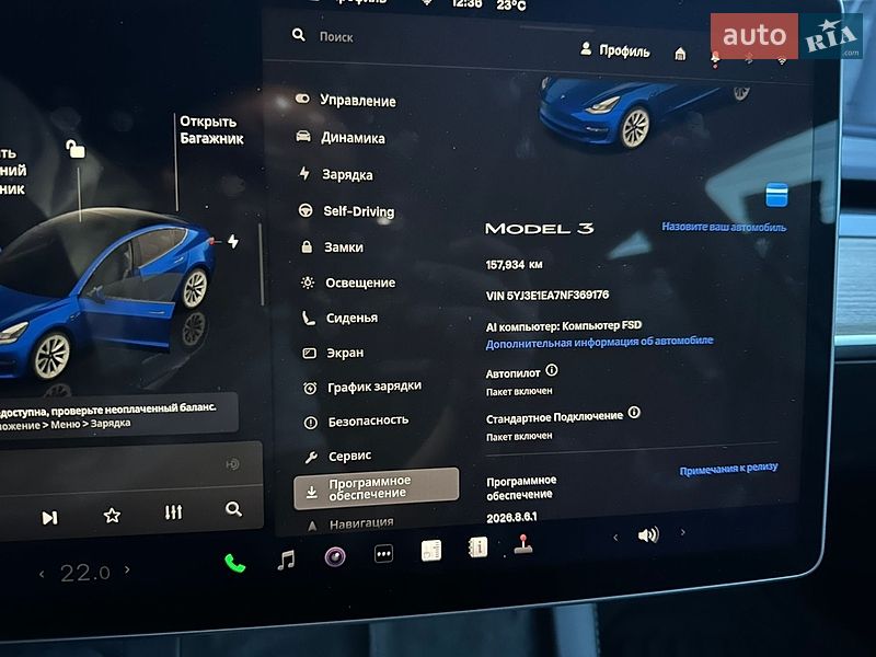 Седан Tesla Model 3 2022 в Киеве