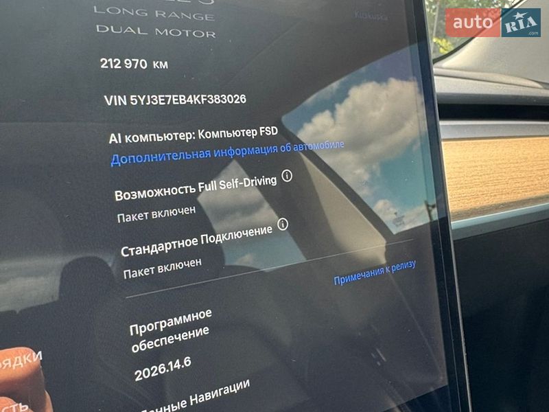 Седан Tesla Model 3 2019 в Житомире