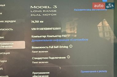 Седан Tesla Model 3 2022 в Львові