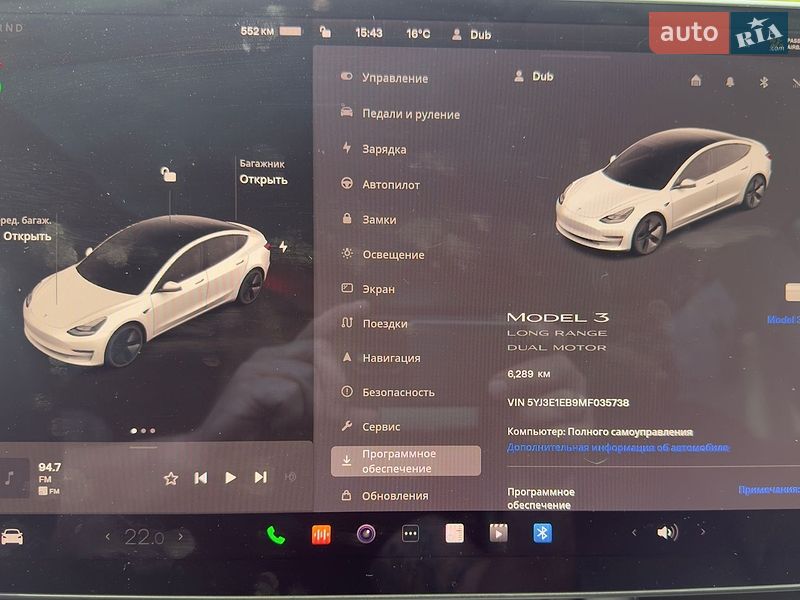 Седан Tesla Model 3 2021 в Хмельницком фото 14 Седан Tesla Model 3 2021 в Хмельницком